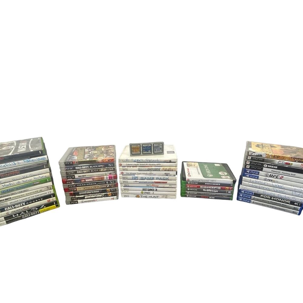 Huge mix variety video game lot